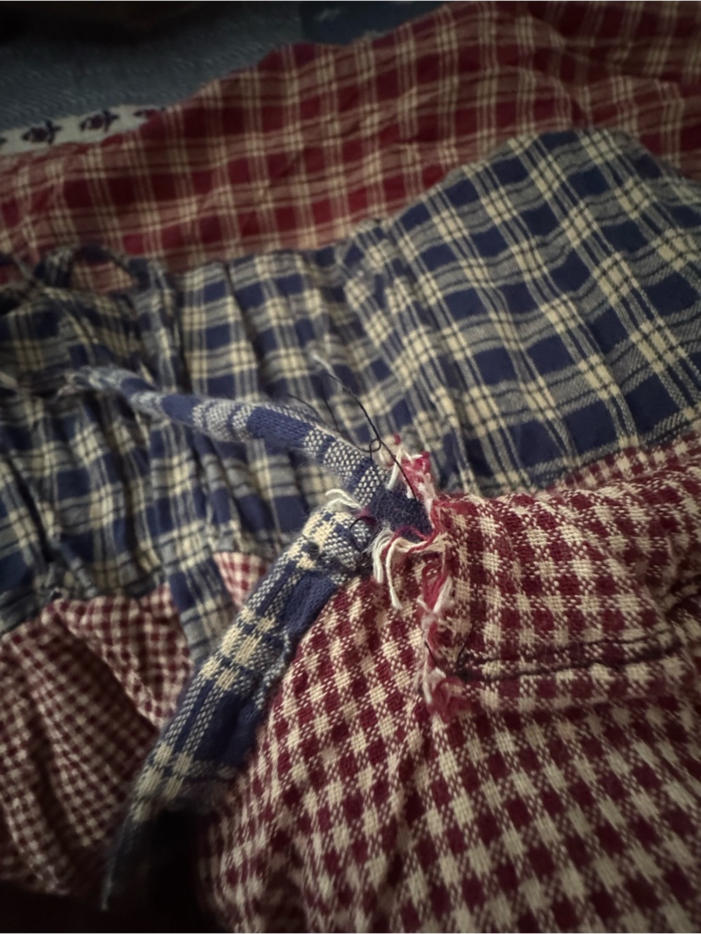 Handmade patchwork dress - Picture 3 of 3